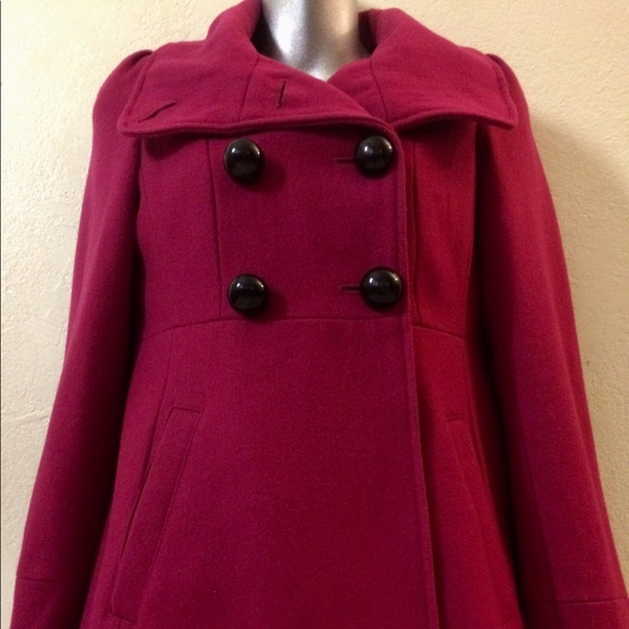 Guess Jackets \u0026 Coats | Stunning Guess 3-in-1 Cashmere Blend Princess Coat | Color: Pink | Size: S | Jesspats12's Closet